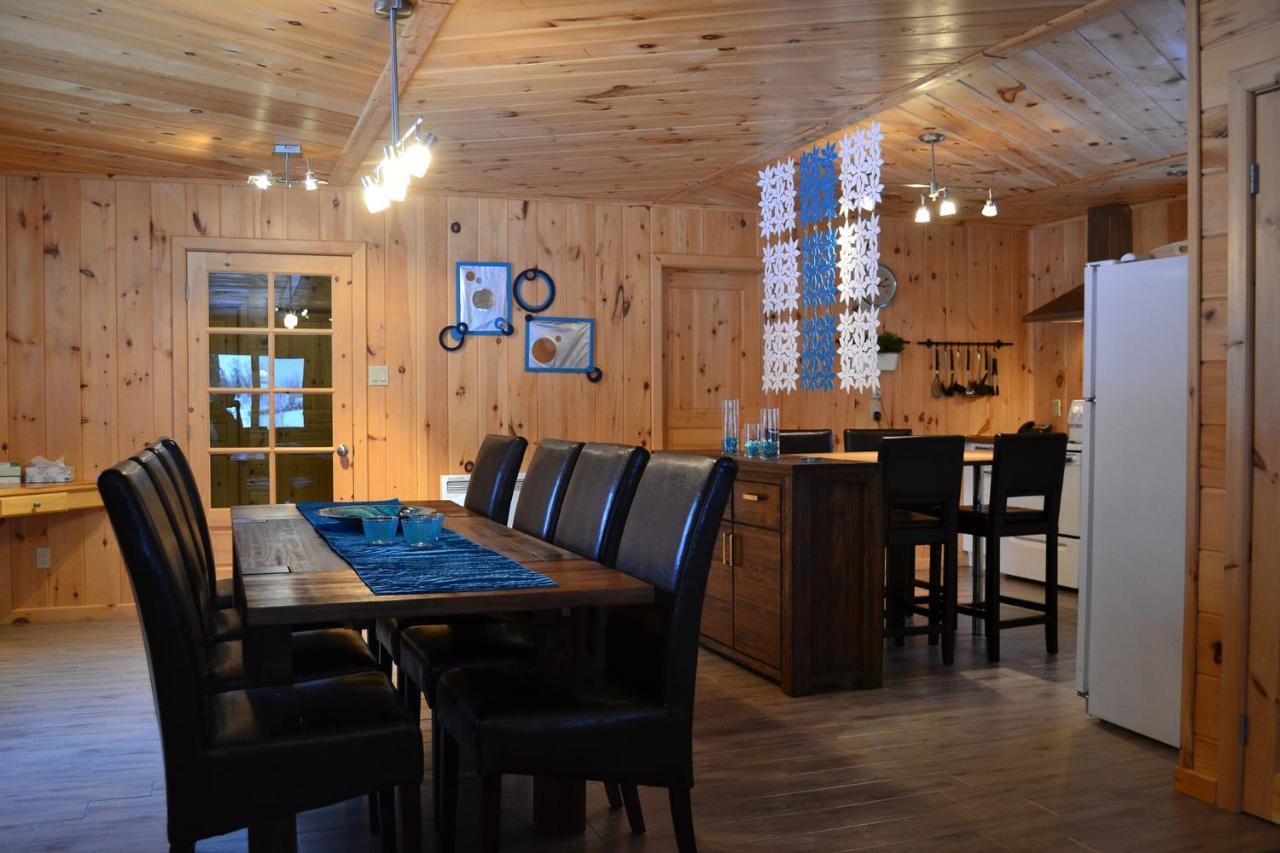 Les Chalets Du Lac Serein Saint Ludger de Milot Екстериор снимка