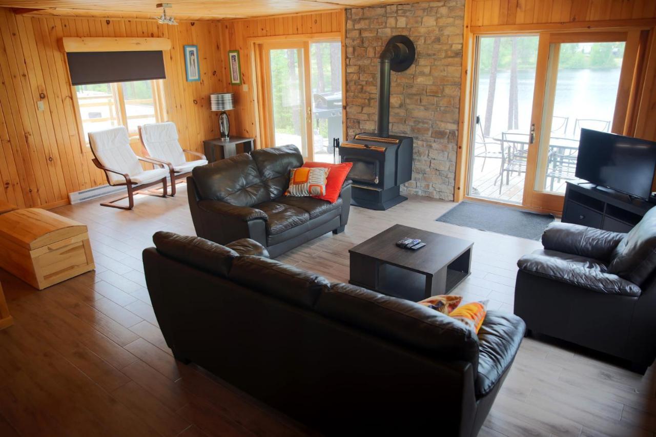 Les Chalets Du Lac Serein Saint Ludger de Milot Екстериор снимка