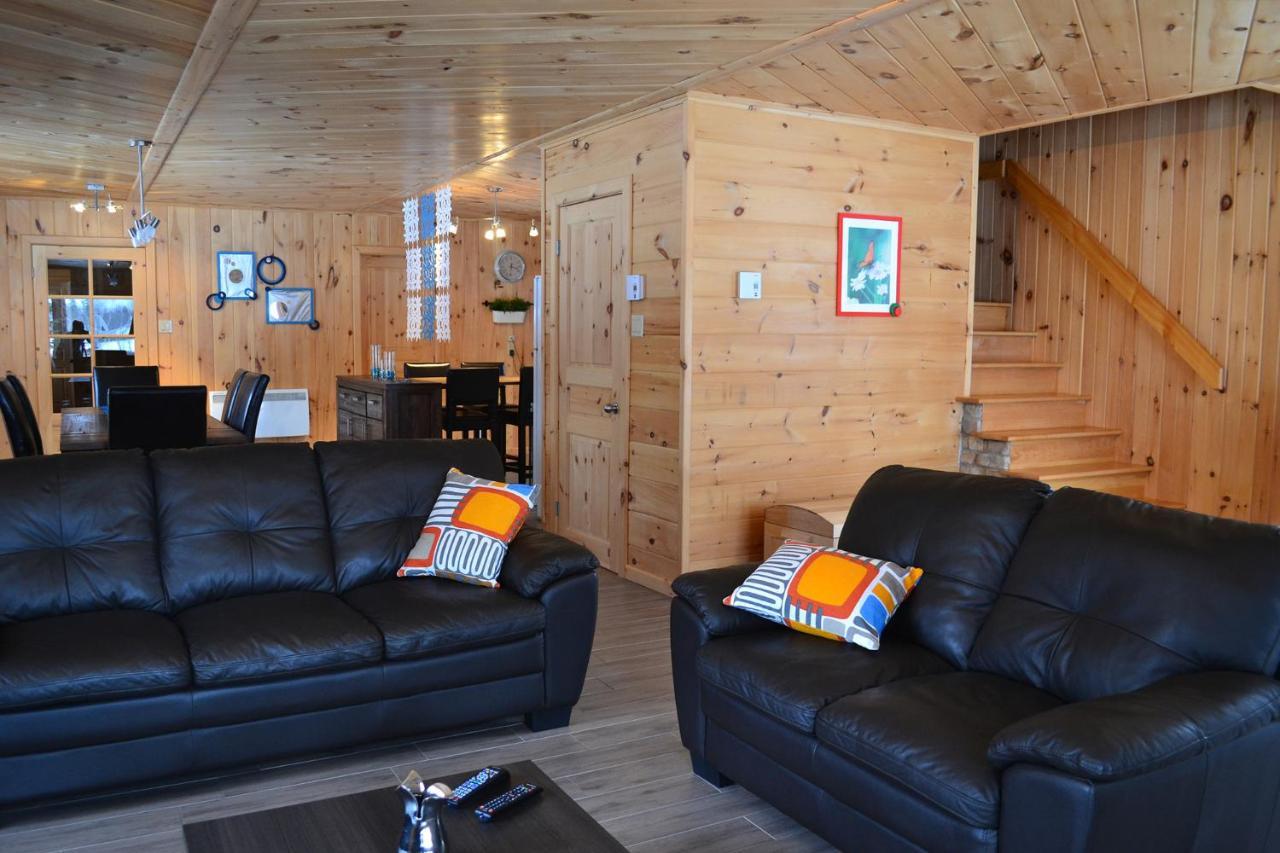Les Chalets Du Lac Serein Saint Ludger de Milot Екстериор снимка